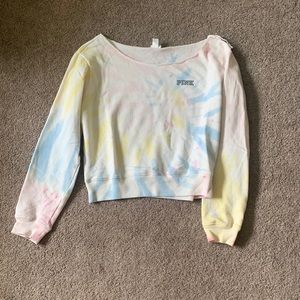 Brand new pink over size sweatshirt